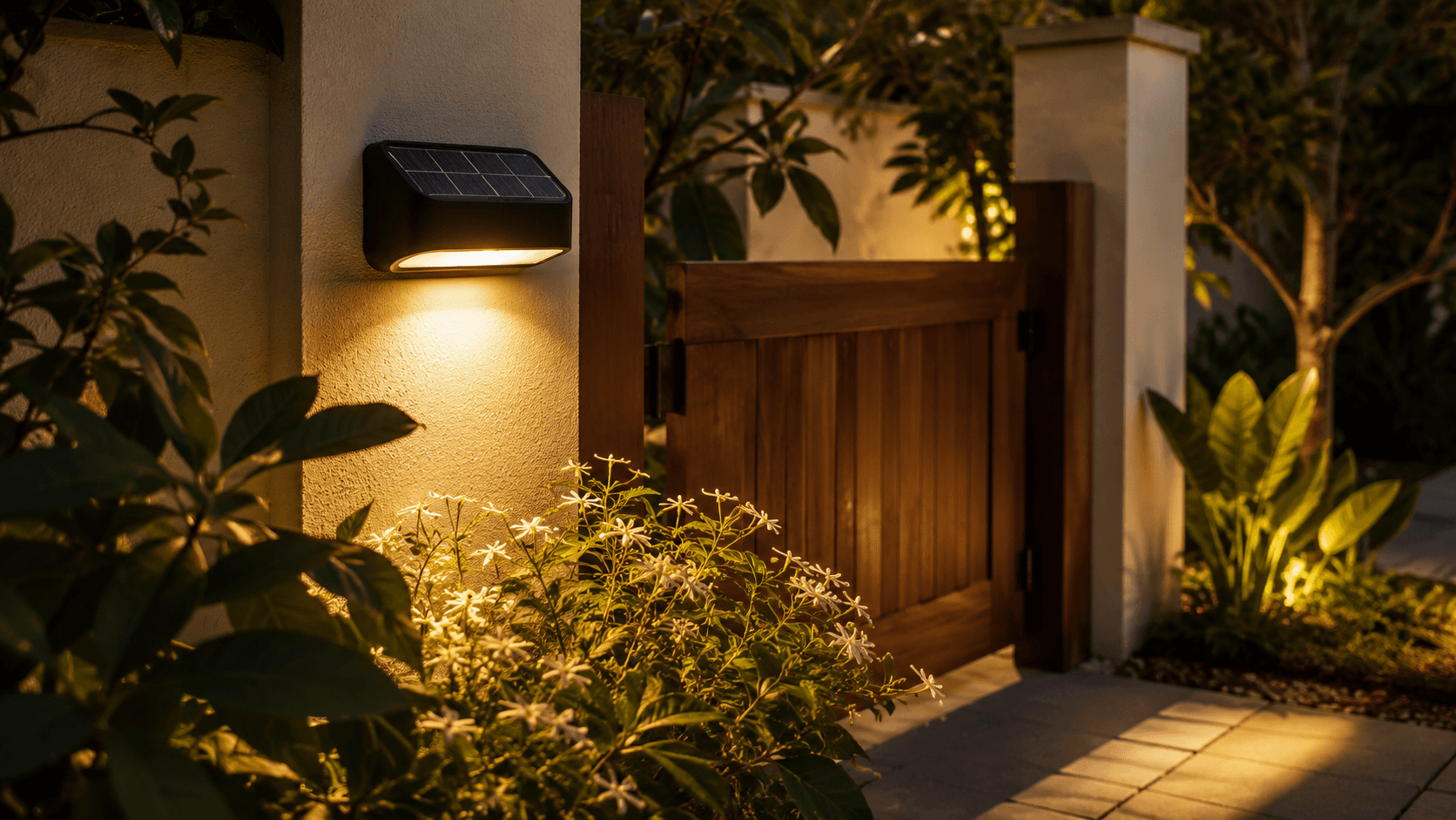 Everyday solar solar lighting in use